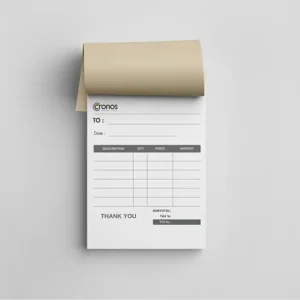 Cetak Nota 4ply- Digital Printing - Percetakan