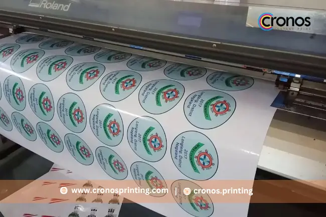 Jenis Bahan Cetak Stiker: Vinyl, Chromo, HVS dan Perbedaannya